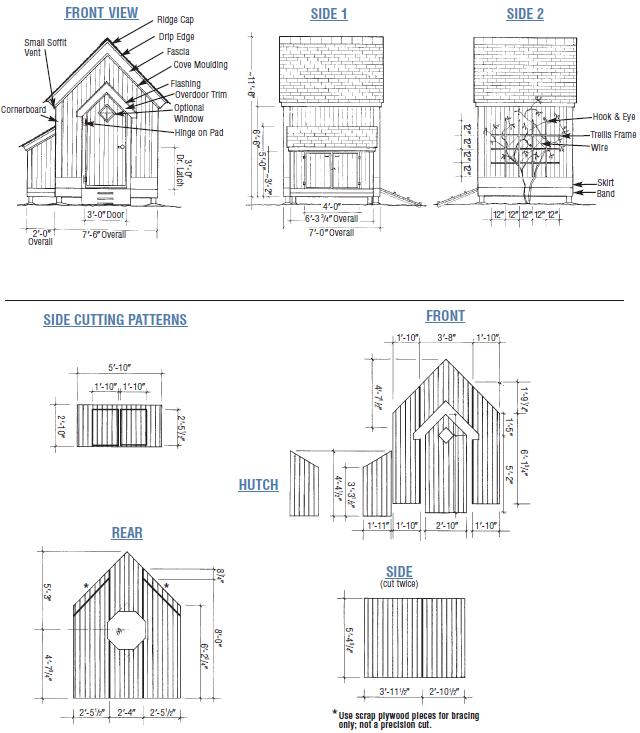 Here are the garden shed plans for a sturdy shed which will be an 