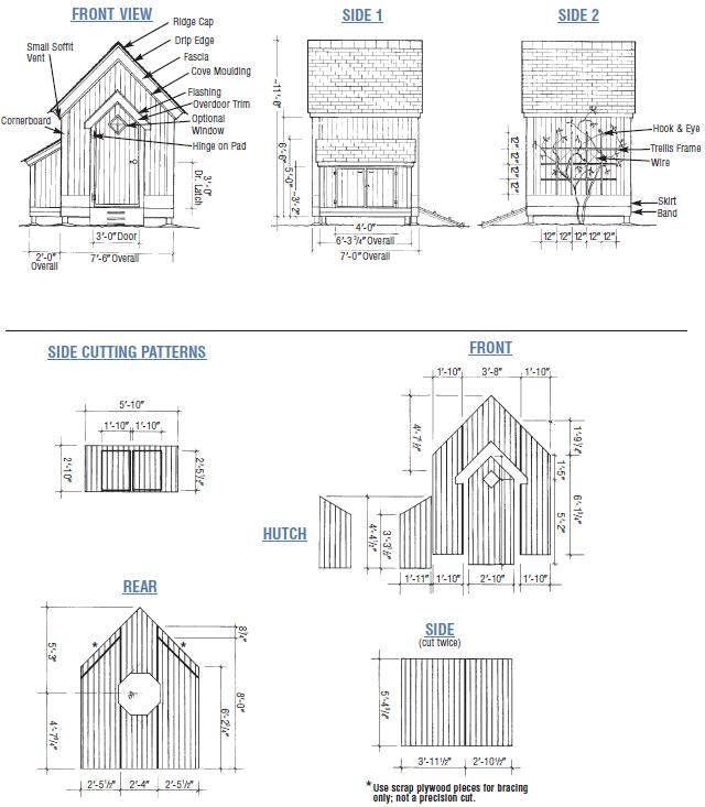 Free Garden Shed Blueprints