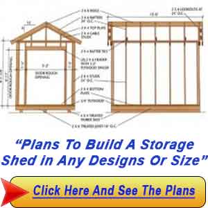 How To Build A Storage Shed