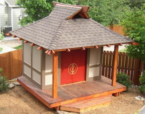 Asian style shed plans