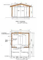 10X12 Gable Shed Plans