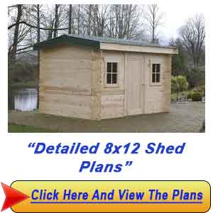 8x12 Shed Plans