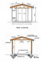 8x10 gable storage shed plans